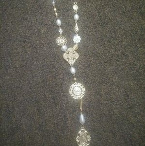 ❄Medallion & Pearl Necklace❄